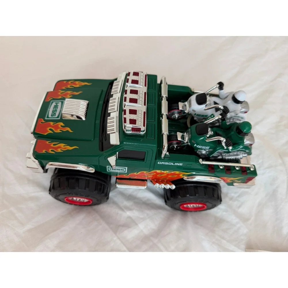 2012 Hess Toy Truck and Motorcycles Monster Truck with Lights and Sounds